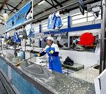 Plazas como la de Portonovo apenas ofertan pescado por el mal tiempo.