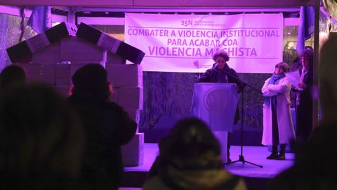 Imagen del acto celebrado esta tarde en A G�ndara