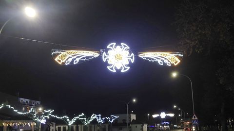 Alumbrado de Navidad en Castro de Ribeiras de Lea 