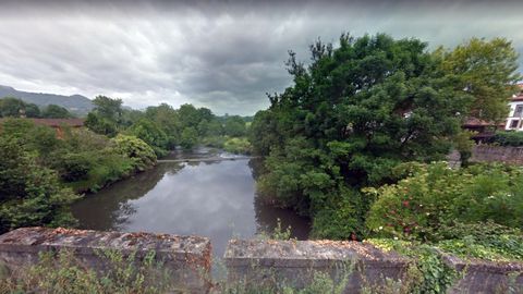 Ro Nora a su paso entre los concejos de Oviedo y Llanera