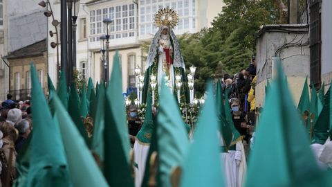 Procesin de la Virgen de la Esperanza, organizada por la Insigne Cofrada de la Virgen de la Esperanza. 