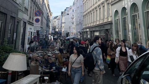 Mercadillo en Viena