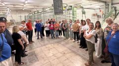 Visita a las instalaciones de Galicia Textil con Equiocio.