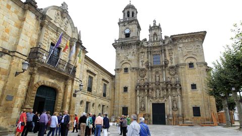 La ruta de este sbado pasar por el monasterio de San Salvador, en Lourenz.