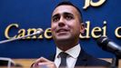 El ministro de Exteriores y l�der del Movimiento 5 Estrellas, Luigi Di Maio, en un acto p�blico