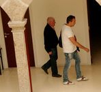 Carpente, de negro, durante una comparencencia anterior.