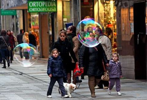 El comercio es un sector vital para la econom�a de la comarca de O Saln�s.