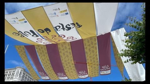 ltimos preparativos para la Festa do Pulpo de O Carballio.