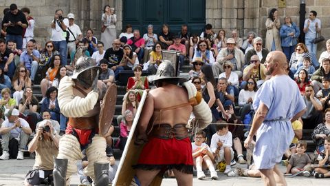 Los espectculos de gladiatura de Ars Dimicandi siempre llaman la atencin