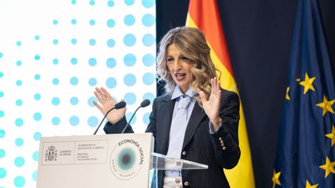 Yolanda D�az, en una foto de archivo