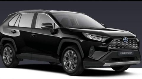 Modelo adquirido para la Policía Local de Sarria, un Toyota Rav4 híbrido