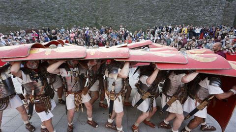 El desfile del Arde Lucus, en A Mosqueira