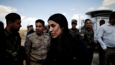 Tras vivir un infierno como esclava sexual del EI, Nadia Murad vivi en un campo de refugiados y despus huy a Alemania. Logr que se reconocieran como genocidio las persecuciones cometidas en 2014