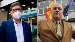 El senador Antonio V�zquez Lorenzo y el exalcalde de Oroso Manuel Mir�s