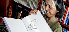 El test de Consuelo Nebreda, que trabaja en el centro de A Parda, consta de 10 dibujos.