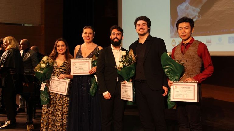 Ganadores del certamen Compostela Lrica del 2023