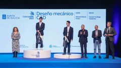 Manuel Dorrio Freire, del IES Ferrolterra, consigui medalla de oro en su especialidad Diseo Mecnico.