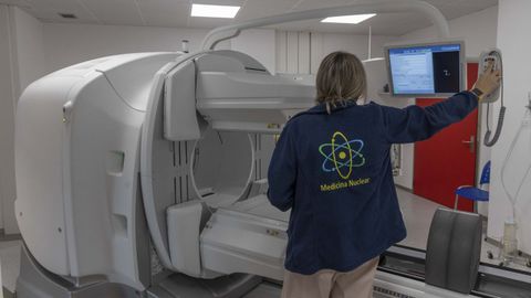 Una de las gammac�maras disponibles en el CHUS. 