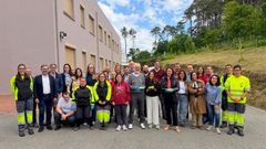 La jornada comenz� con un recorrido por las instalaciones del centro de d�a, el centro ocupacional y el Hogar Amicos.
