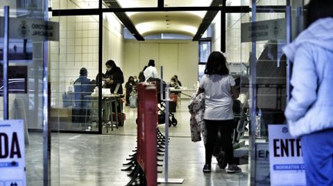 Hoy comenzaron los cribados por 11 localidades de Ourense, en la imagen O Carballiño