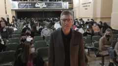 Jos� Luis Mascare�as estuvo ayer en el Divina Pastora para participar en la semana de la ciencia