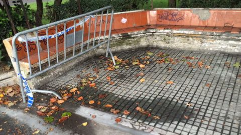 DESTROZOS EN LOS JARDINES DE M�NDEZ N��EZ