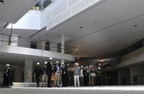 El vicepresidente de la Xunta, Alfonso Rueda, visit� el avance de las obras en septiembre. 