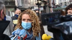 La portavoz del Grupo Parlamentario Popular y presidenta del PP asturiano, Teresa Mallada