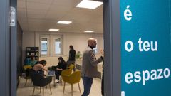 Instalaciones del CEI-Nodus, con el edil Repetto en primer t�rmino