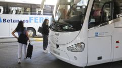 La estaci�n de buses de Ferrol, en foto de archivo