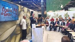 El alcalde do Grove en la edici&oacute;n anterior de Fitur