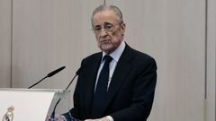 Florentino P�rez, presidente del Real Madrid.