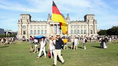 Manifestaci�n en Berl�n contra las restricciones anticovid del Gobierno alem�n