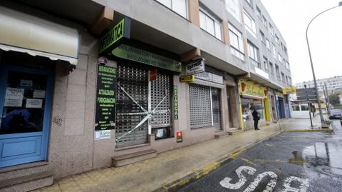 Local incendiado en Santa Cristina 