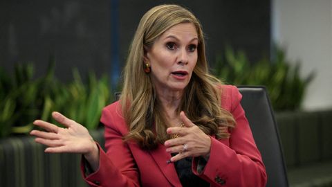 Julie Inman Grant, responsable de eSafety, regulador australiano de seguridad en Internet. 