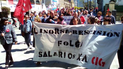 Manifestación de la CIG en Lugo