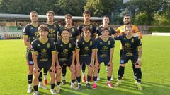 Alineaci�n del Viveiro en su visita del mi�rcoles al Racing Vilalb�s.