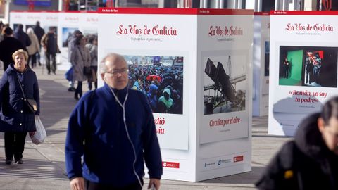 Inauguraci�n de la exposici�n �Un a�o de Voz� 2025 en el Cant�n Grande.