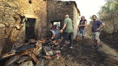 Incendio en Agolada