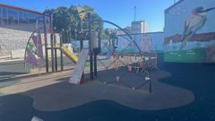 Parque infantil en Ver�n.