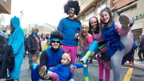 Entroido en la calle de la Torre