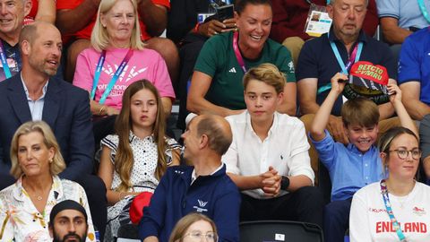 Los tres hijos de Kate y Guillermo disfrutaron de su primer acto oficial y conjunto en Escocia