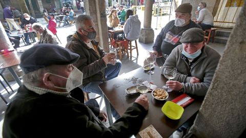 Reapertura de terrazas en Pontevedra