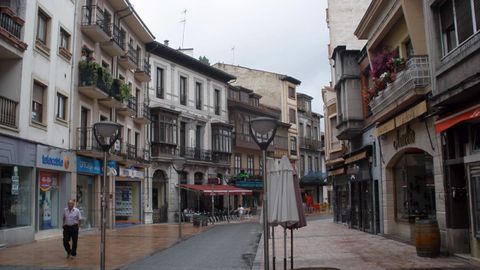 Casco urbano de Grado.