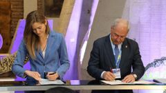 El acuerdo fue rubricado por el presidente de la Diputacin de Lugo, Jos Tom, y la Directora Xeral de Polticas contra o Despoboamento, Ana de los ngeles Marn