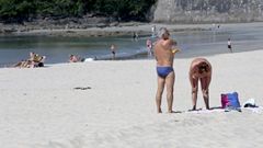 Viernes de playa en Silgar, Sanxenxo