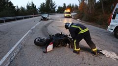 Motorista muerto en Covelo