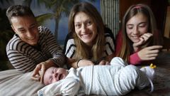 Aisha decidi� nacer en casa