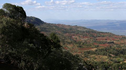 El valle del Rift, la cuna del atletismo en Kenia.