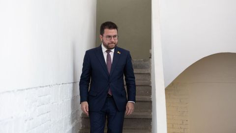 El presidente de la Generalitat, Pere Aragon�s.